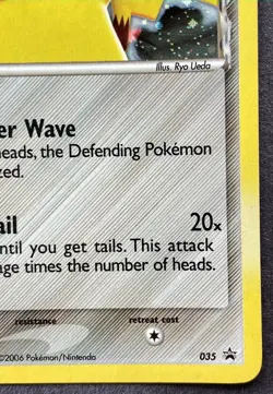 2006 Pokemon Pikachu Black Star Promo 035 Holo Rare Card TCG - Image 5