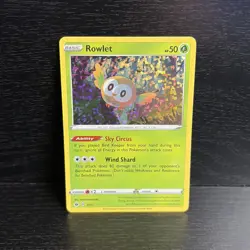 Rowlet 2/15 - McDonalds 2022 Promo - Pokemon Card - Near Mint - Image 1