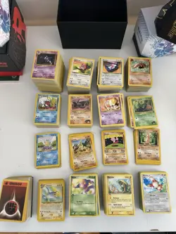 Vintage Pokemon Lot Bulk 1450+ Cards Lp/ Mp Some Nm Bulk Lot Wotc - Image 1