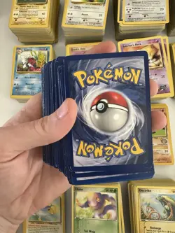 Vintage Pokemon Lot Bulk 1450+ Cards Lp/ Mp Some Nm Bulk Lot Wotc - Image 2