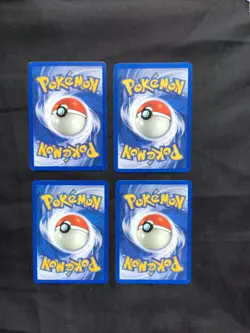 Pokemon Cards: Team Rocket 4 Card Non-Holo Lot - Image 2