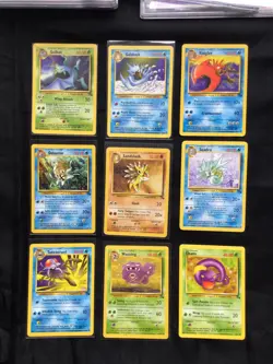 Pokemon Cards: Fossil 23 Card Non-Holo Lot - Image 1