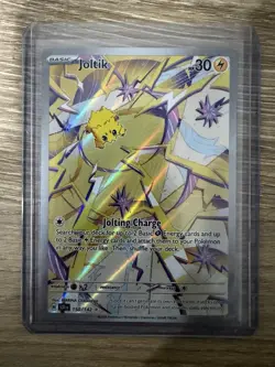 Pokemon TCG Joltik Card 150/142 Stellar Crown Illustration Rare NM Condition - Image 1