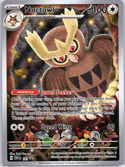 Noctowl 141 Sv: Scarlet & Violet Promo Cards Holo - Image 1