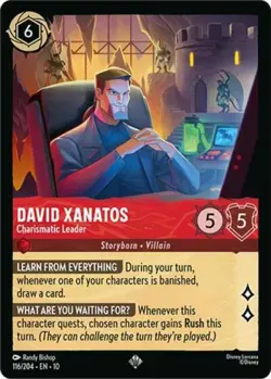 ~ David Xanatos - Charismatic Leader ~ NM ~ Whispers in the Well ~ - Image 1