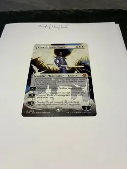 Magic the Gathering MTG Elspeth, Storm Slayer B'less Card NM/M Dragonstorm - Image 2