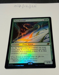 Magic the Gathering MTG Ouroboroid x1 Mythic FOIL Card NM/M Eternities Promo - Image 1