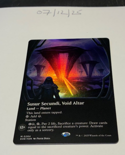 Magic the Gathering MTG Susur Secundi, Void Altar Mythic B'less FOIL Card NM/M - Image 1