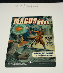 Magic the Gathering MTG Magus of the Moon x1 Borderless Card NM/M Special Guest - Image 1
