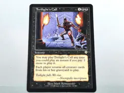 MTG - INVASION (BB/'00) - TWILIGHT'S CALL (130) - RUF DES Z. / RARE/NEVER PL./NM - Image 1