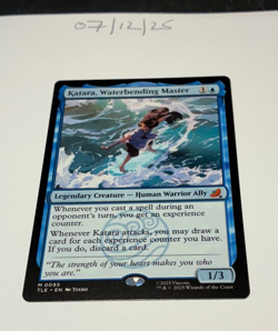 Magic the Gathering MTG Katara, Waterbending Master x1 Mythic Card NM/M Avatar - Image 1
