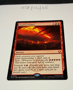 Magic the Gathering MTG Sozin's Comet x1 Mythic Card NM/M - Image 1