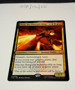 Magic the Gathering MTG Ozai, the Phoenix King x1 Mythic Card NM/M Avatar - Image 1
