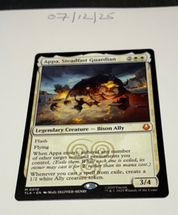 Magic the Gathering MTG Appa, Steadfast Guardian x1 Mythic Card NM/M Avatar - Image 1