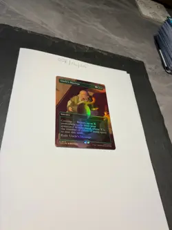 Magic the Gathering MTG Uncle's Musings x1 Rare Borderless FOIL Card NM/M - Image 2