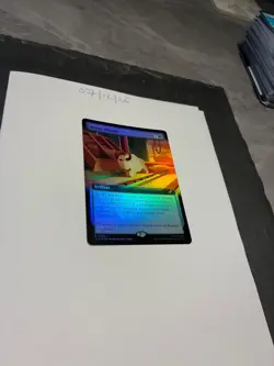 Magic the Gathering MTG Bison Whistle x1 Rare Extended FOIL Card NM/M Avatar - Image 2