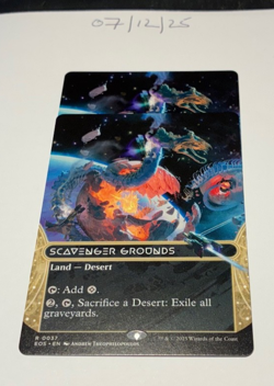 Magic the Gathering MTG Scavenger Grounds (037) x2 Rare Cards NM/M Stellar - Image 1