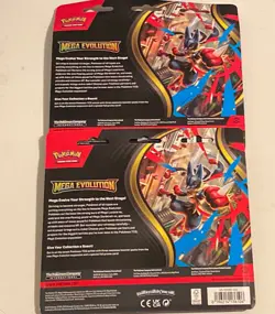 Pokemon TCG Mega Evolution 3-Pack Blister - Psyduck & Golduck - 6 Booster Packs - Image 2
