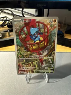 Riolu - 010 (Pokemon Center Exclusive) 010 Me: Mega Evolution Promo Holo - Image 1
