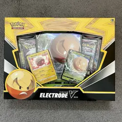 Pokemon TCG: Hisuian Electrode V Box - Factory Sealed - Image 1