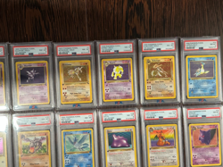 Pokemon TCG Fossil 1st Edition Complete Set 62/62 + Extras - PSA 8 Graded - Image 3