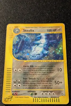 Pokemon AQUAPOLIS - #H23/H32 Steelix - Holo - ENG - Image 3