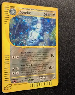 Pokemon AQUAPOLIS - #H23/H32 Steelix - Holo - ENG - Image 4