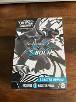Pokemon TCG Scarlet & Violet Black Bolt SV Booster Bundle NEW Factory Sealed - Image 1