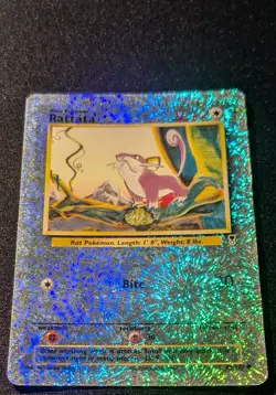 Pokemon LEGENDARY COLLECTION - #89/110 Rattata - Reverse Holo - ENG - Image 3