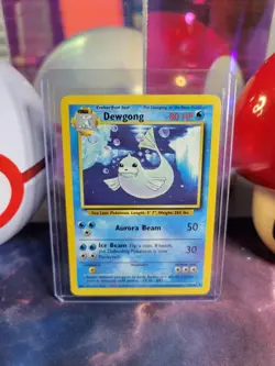 Dewgong 25/102 Pokemon TCG Base Set Unlimited Regular Uncommon MP - Image 1