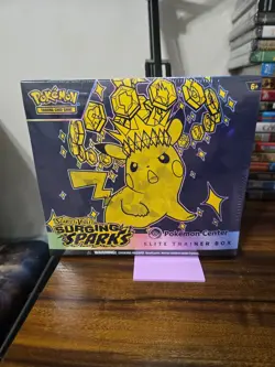 pokemon surging sparks etb pokemon center SEALED - Image 1