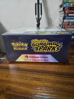 pokemon surging sparks etb pokemon center SEALED - Image 2