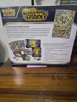 pokemon surging sparks etb pokemon center SEALED - Image 5