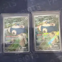 Snorlax 051 Pokemon Center Exclusive S&V 151 Promo And Regular. Both!! M/NM - Image 1