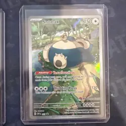Snorlax 051 Pokemon Center Exclusive S&V 151 Promo And Regular. Both!! M/NM - Image 2