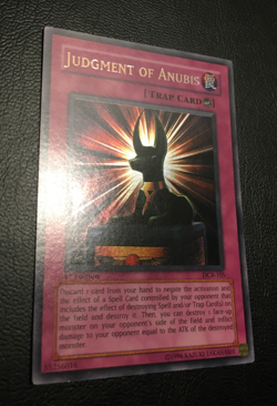 Judgment of Anubis 1. Auflage | Secret Rare | DCR | leicht bespielt | Yu-Gi-Oh - Image 3