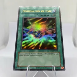 Yugioh Gemeinsam Sind Wir Stark RP02-DE038 Ultra Rare Near Mint - Image 3