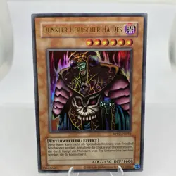 Yugioh Dark Ruler Ha Des RP02-DE052 Ultra Rare Near Mint - Image 2