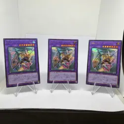 Yugioh Dark Magician Girl the Dragon Knight PAC1-JP023 Secret Rare EXZ Playset#2 - Image 1