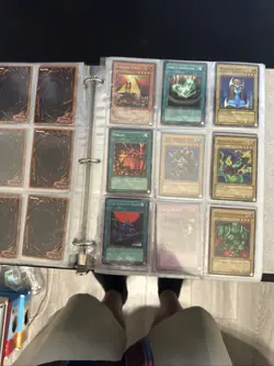 Vintage Yugioh Binder With Over 220+ Cards Commons And More Various Sets - Image 5