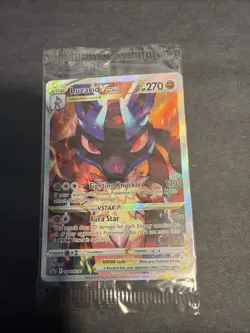 Pokemon TCG Sword & Shield SWSH291 Lucario VSTAR SEALED Promo Card - Image 1