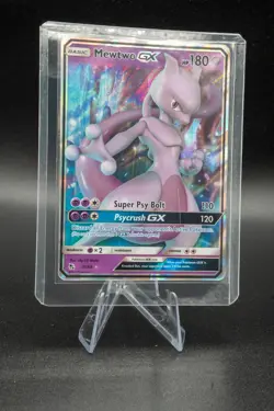 Mewtwo GX 31/68 Hidden Fates Ultra Rare English Pokemon Card TCG LP Light Play + - Image 5