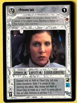 SWCCG - Princess Leia (Star Wars Customizable Cards Game) - Image 1