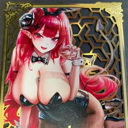 Goddess Story Gold METAL Card - Serial Number #041/200! Bunny Girl *READ* - Image 3