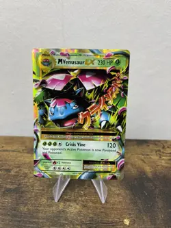 Pokemon TCG XY Evolutions M Venusaur EX Holo Card 2/108 LP Condition - Image 1