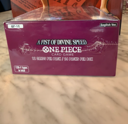 One Piece Card Game OP-11 A Fist of Divine Speed English Booster Box - Image 2