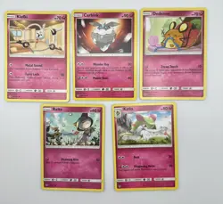 Pokemon Fairy type bundle X10 cards LP cuties pink jigglypuff swirlix #88 - Image 2