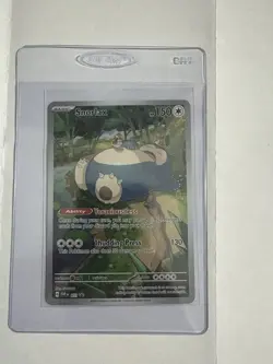 Pokemon TCG Snorlax Promo Card 051 SV Scarlet & Violet 151 - Image 1