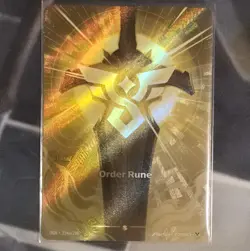 Alt Art Riftbound Order Rune Card Origins 214a/298 English League Of Legends - Image 1