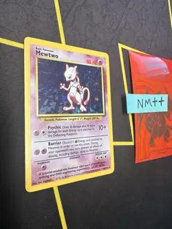 Pokemon Card Mewtwo 10/102 Base Set Unlimited Holo Rare🔥PSA Grade🔥102💎NM ++💎 - Image 2